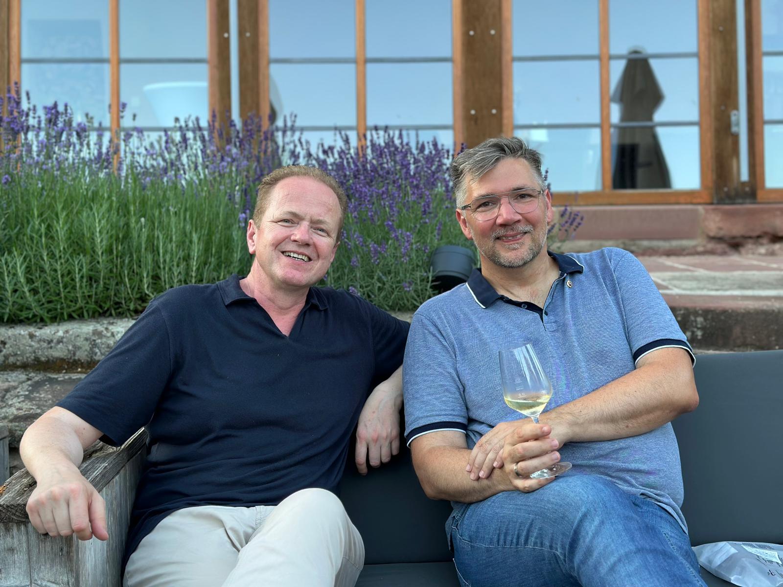 Präsidentschaftsübergabe: Dr. Benedikt Mancini und Thomas Stegemann